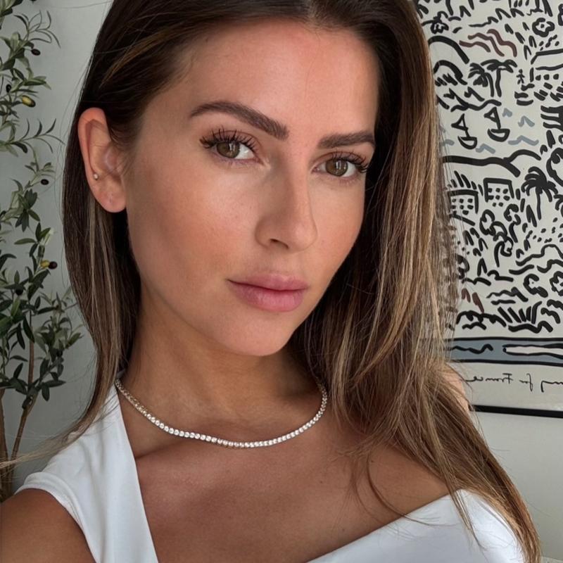 Belucci Milano Tennis Necklace - 14K Gold