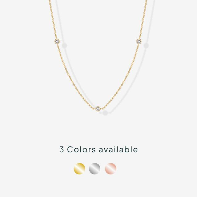 Belucci Luce Necklace - 14K Gold