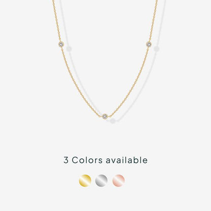 Belucci Luce Necklace - 14K Gold