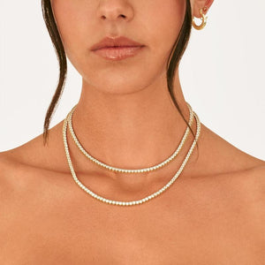 Belucci Milano Tennis Necklace