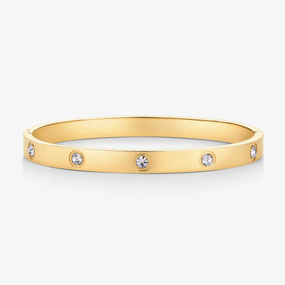 Belucci Roma Bangle - 14K Gold