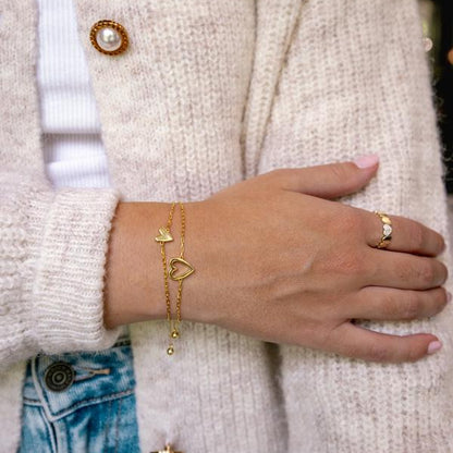 Belucci Amore Bracelet - 14K Gold