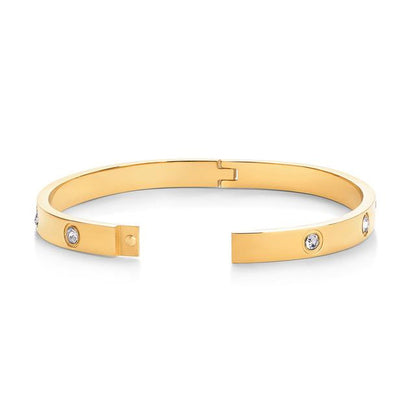 Belucci Roma Bangle - 14K Gold