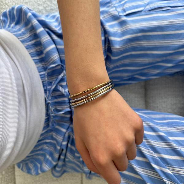 Belucci Essenza Bangle - 14K Gold