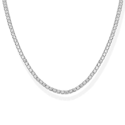 Belucci Milano Tennis Necklace - 14K Gold